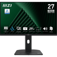 msi pro mp275qpg pro 27 lcd ips wide quad hd hdmi altavoces