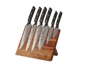 Bloque de cuchillos de cocina erling vantaa - 7 piezas