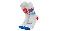 calcetines incylence ultralight nice v3 blanco rojo azul