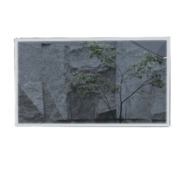 Espejo Rectangular Negro - Led Antivaho 80x100 Negro 4000k Neutra