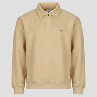 lacoste polo sweatshirt col polo en pique double face para hombre
