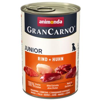 Animonda GranCarno Original Junior 6 x 400g - Beef & Chicken