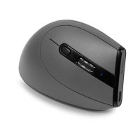 raton bakkerelkhuizen grip pro inalambrico 2400dpi gris negro amarillo vertical