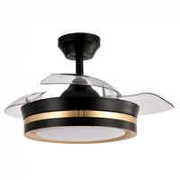 ventilador led aspas plegables viper mini cct 48w