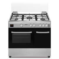 conjunto horno con encimera infiniton cc9696xhtp blanco