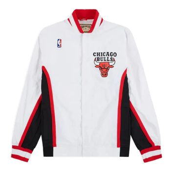 Chaqueta Chicago Bulls Authentic Warm Up - Mitchell And Ness 1992-93 White