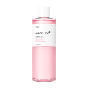 Medicube Cosmética Facial Pdrn Pink Peptide Toner Tónico Calmante Pdrn Cica Con Pdrn, Para Un Tono De Piel Desigual Y Un Efecto Calmante
