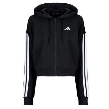 adidas Chaqueta deporte Essentials 3-Stripes French Terry Full-Zip Hoodie para mujer