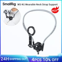 soporte de cuello portatil smallrig ws-n1 para telefonos iphone y camaras de accion gopro con correa para el cuello y soporte para el pecho