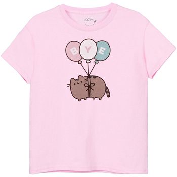 Pusheen Camiseta Bye para niña