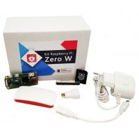 mini ordenador raspberry pi zero w starter kit 4 gb blanco con accesorios