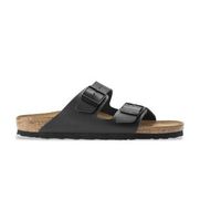 birkenstock para hombre 51191 sandalias arizona natural ajuste regular negro 43 piel plano ninguno casual