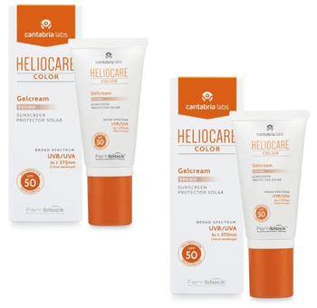 Heliocare Gelcream Color Brown SPF50 2x50 ml
