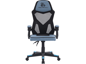 Silla gaming - Newskill Gaming Eros Tela Azul, Ergonómica, Reposabrazos, Altura ajustable, Azul
