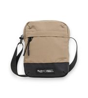 pepe jeans para hombre pm0300027 bandolera axel beige osfa casual poliester