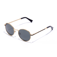 gafas de sol hawkers moma - polarized gold black