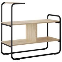 mesa consola roble sonoma 80 x 35 x 75 cm madera de ingenieria vidaxl