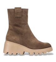 wonders para mujer g-702222159406 botines de piel toronto 22 marron 39 3 a 5cm ante cremallera casual
