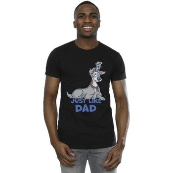 Disney Camiseta Lady And The Tramp Just Like Dad para hombre