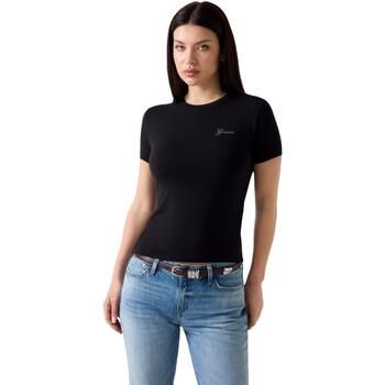 Guess Camiseta NEW SS CN MINI LOGO W6YI12 K3751 para mujer