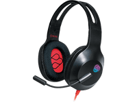 auriculares gaming - fr-tec typhoon con luz led rgb para ps5 ps4 xbox series xs nintendo switch one pc y mac negro