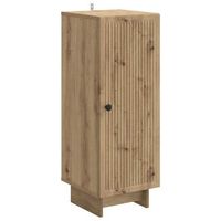 aparador roble artisan 33 x 345 x 90 cm madera de ingenieria vidaxl