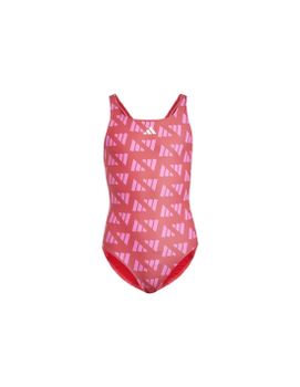 Bañador de Natación adidas Brd Gfx St Gy Niña Rojo