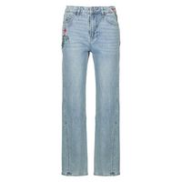 desigual jeans flora para mujer