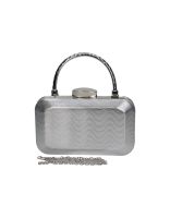 bolso de fiesta miss sv2408f-6 plateado uni