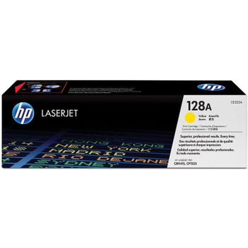 HP 128A Tóner Original Laserjet Amarillo