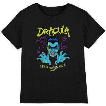 Universal Monsters Camiseta Let's Fang Out para niño