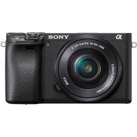 sony a6400 mirrorless camera with e pz 16-50 mm f35-56 oss lens