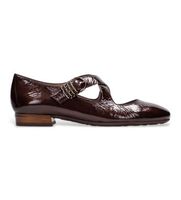 hispanitas para mujer hi265096 zapatos de piel oslo marron 36 plano 1 a 3cm hebilla casual