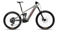 bicicleta de montana electrica con suspension total santa cruz vala c sram 12v 600wh bosch 100 nm mx  29 27 5    gris