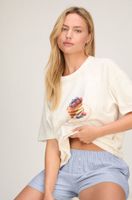 hunkemoller conjunto de pijama con shorts y camiseta blanco