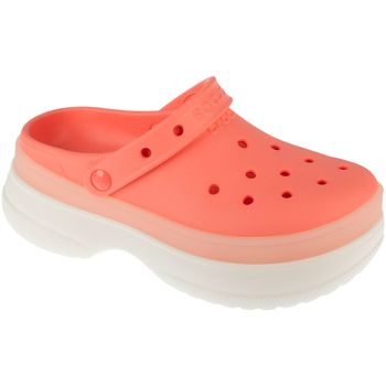 Crocs Zuecos Classic Frosted Stacked Clog para mujer