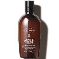loccitane amande almond exfoliating shower gel 250ml