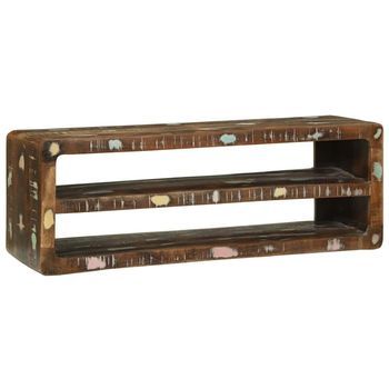 Mueble De Tv 100 X 32 X 36 Cm Madera Maciza Recuperada Vidaxl