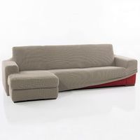 funda chaise longue super elastica relive brazo izquierdo largo lino funda elastica para sofa chaise longue