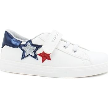 Tommy Hilfiger Deportivas Moda Sneaker White Blue Red T1A4-30611 para niño