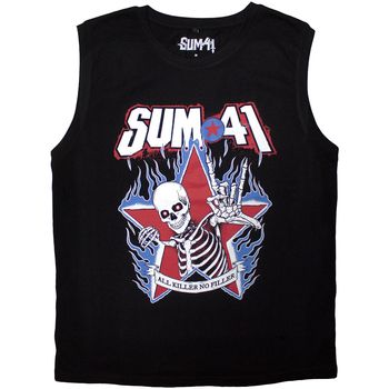 Sum 41 Camiseta tirantes All Killer No Filler para mujer