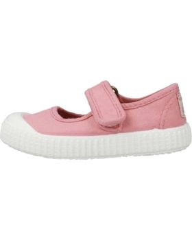 de VICTORIA MERCEDES VELCRO PUNT GOMA NUDE ROSA