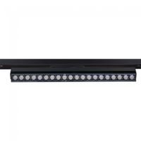 foco lineal led para carril trifasico creta 30w
