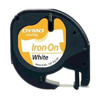 Dymo 18769 (S0718850) Original Label Tape (12mm x 2m) Black on White