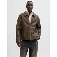 jack  jones chaquetas 12278839 jjecasablanca pu-chocolate brown para hombre