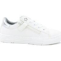 tommy hilfiger deportivas moda sneaker bambina lacci white silver t3a4-31024 para nina
