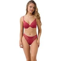 lisca relleno ocean sujetador push-up para mujer