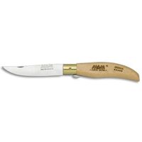 navaja iberica mam duero con mango de madera y hoja de acero inox 9 cm con sistema de bloqueo en caja a color 14017
