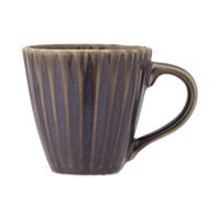 taza de gres violeta