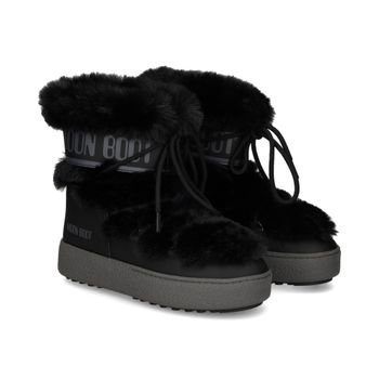 Moon Boot Botines Planos Mujer - Negro Talla 40